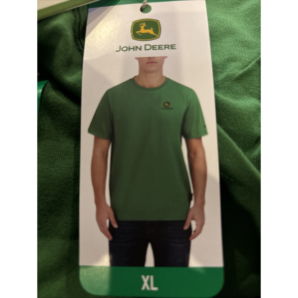 Brand New! JOHN DEERE GREEN‎ XL GREEN T-shirt